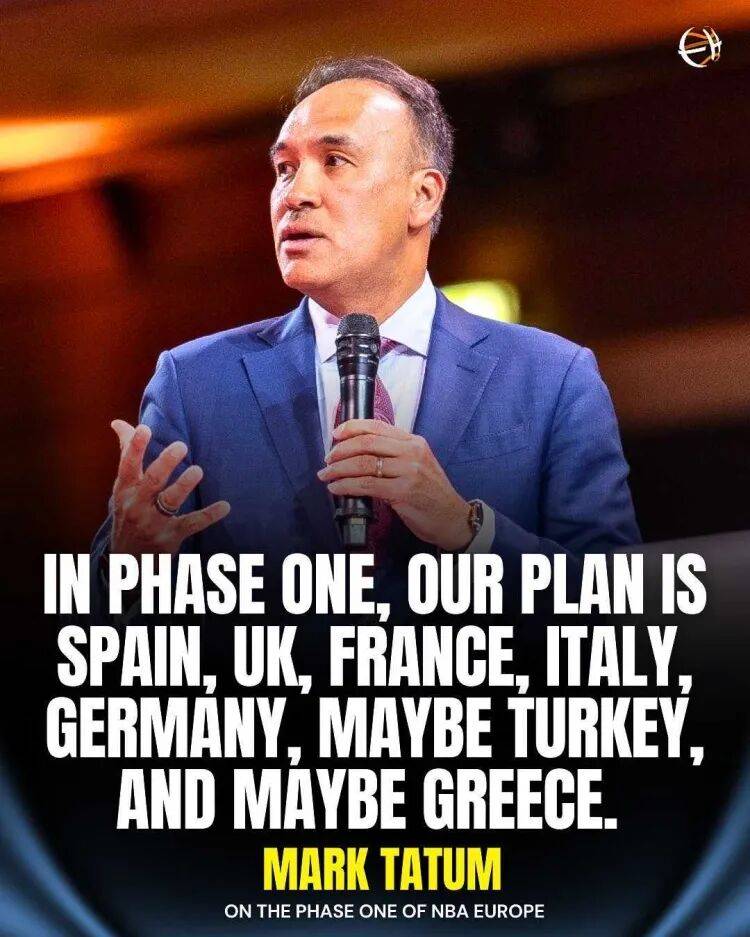 NBA欧洲联赛2027年开打！是不是以为NBA球队要打欧洲球队？