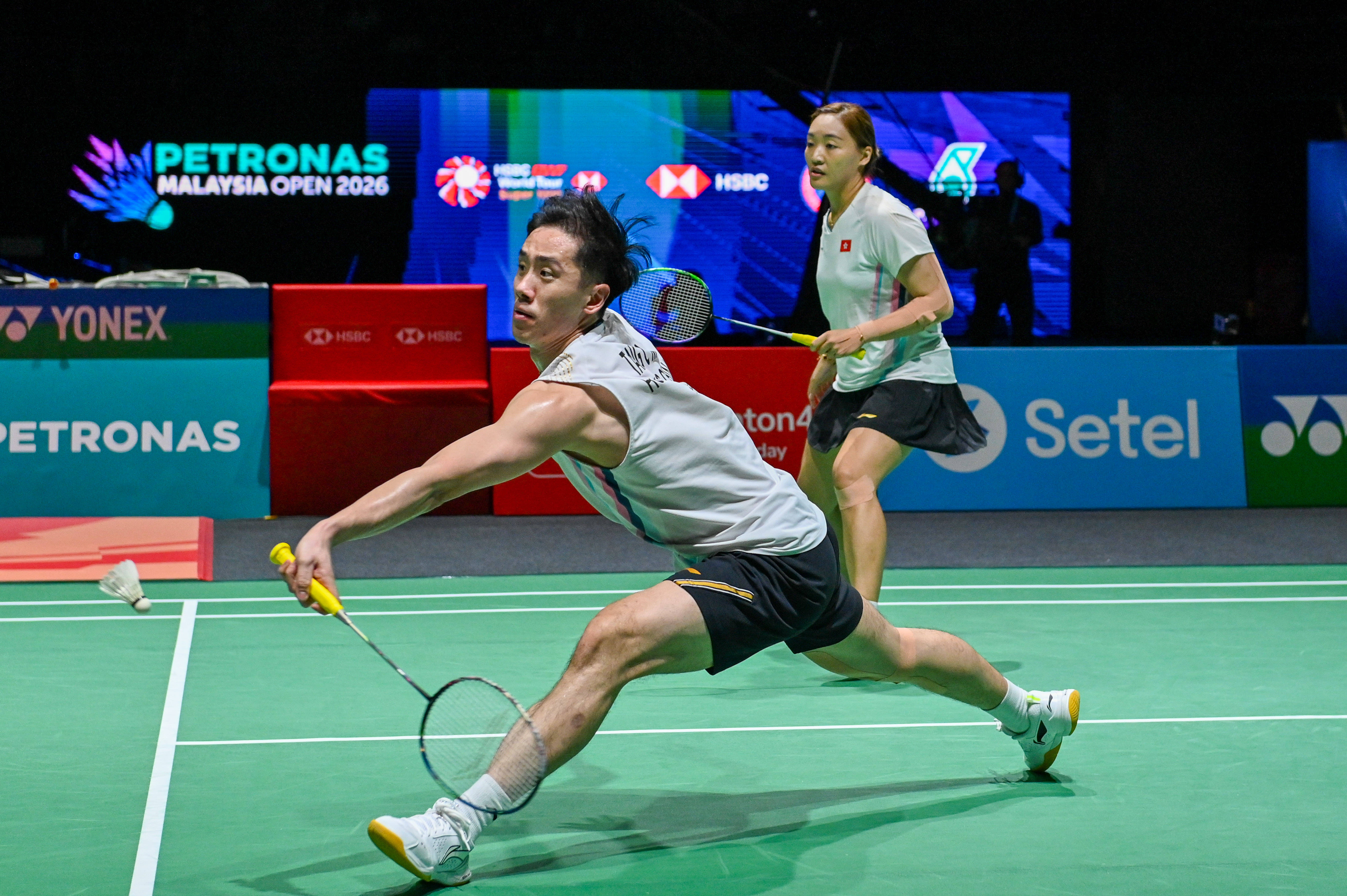 （体育）羽毛球——马来西亚公开赛：冯彦哲/黄东萍晋级混双决赛